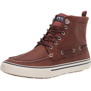 Sperry Men's Bahama Storm Boot Men’s size 8 Tan Leather